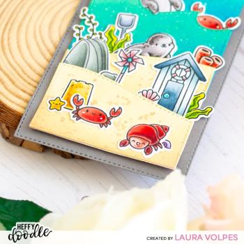 Heffy Doodle A Little Shellfish   Clear Stamps - Stempel 