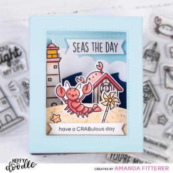 Heffy Doodle A Little Shellfish   Clear Stamps - Stempel 