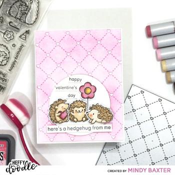 Heffy Doodle Quill You Be Mine   Clear Stamps - Stempel 