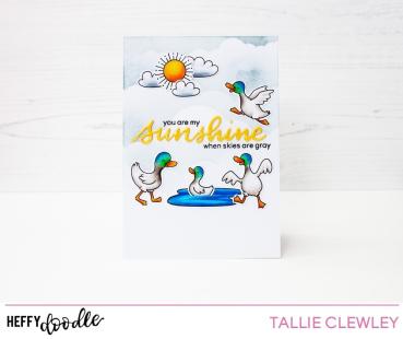 Heffy Doodle Quack Me Up   Clear Stamps - Stempel 