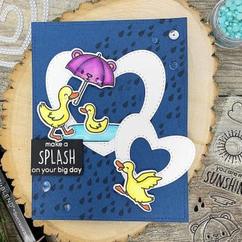 Heffy Doodle Quack Me Up   Clear Stamps - Stempel 