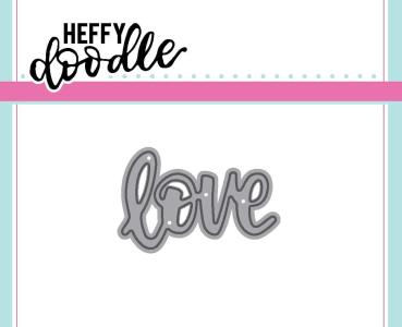 Heffy Doodle Love  Cutting Dies - Stanze  