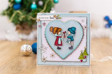 Crafters Companion - Annabel Spenceley Happy Holidays - Clear Stamps