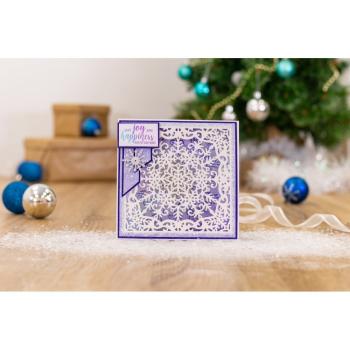 Crafters Companion - Glittering Snowflakes Metal Die Grande Snowflake  - Stanze