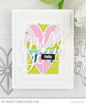 My Favorite Things Die-namics "Heart Burst" | Stanzschablone | Stanze | Craft Die