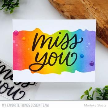 My Favorite Things Stempel "Miss You" Clear Stamp