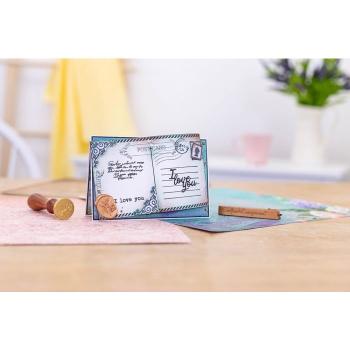 Crafters Companion - Letters from The Heart Classic Postmarks  - Clear Stamps