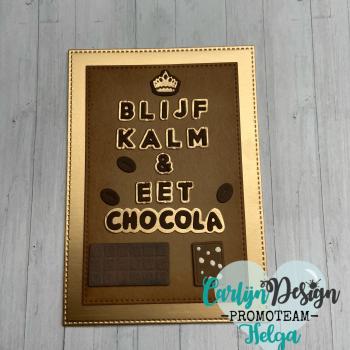 Carlijn Design Foute Chocola  Cutting Dies - Stanzen