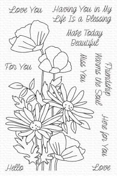 My Favorite Things Stempelset "Freshly Picked Bouquet" Clear Stamp Set