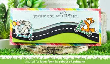 Lawn Fawn Craft Dies - Scootin By