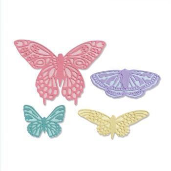 Sizzix Thinlits Craft Die-Set - Flutter on By