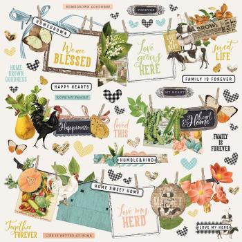 Simple Stories Simple Vintage Farmhouse Garden Banner Sticker 