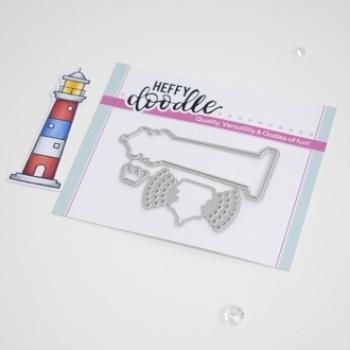 Heffy Doodle Lil Lighthouse  Cutting Dies - Stanze