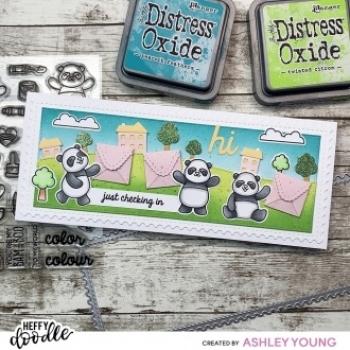 Heffy Doodle Little Town Border  Cutting Dies - Stanze  