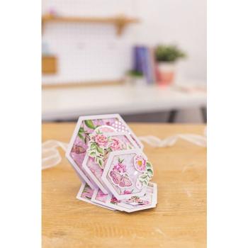 Gemini Triple Easel Hexagons Create-a-Card Dies  - Stanze - 