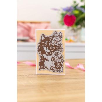 Gemini Floral Wolf Elements Dies  - Stanze - 