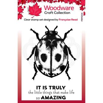 Woodware Little Ladybird  Clear Stamps - Stempel 