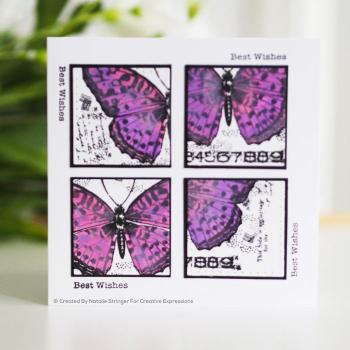 Woodware Mini Greetings  Clear Stamps - Stempel 