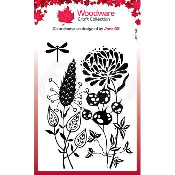 Woodware Autumn Pods  Clear Stamps - Stempel 