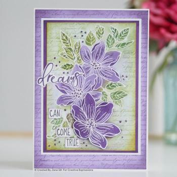 Woodware Garten-Spray  Clear Stamps - Stempel 