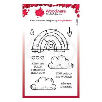 Woodware Rainbow World  Clear Stamps - Stempel 