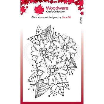 Woodware Passion Flower  Clear Stamps - Stempel 