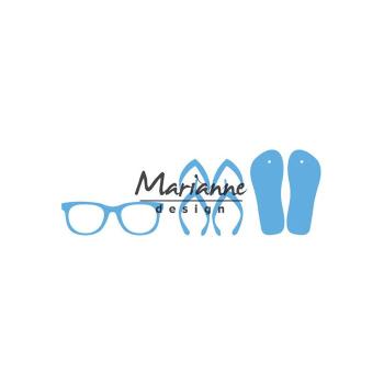 Marianne Design   Creatables Präge- und Stanzschablone Flip Flops