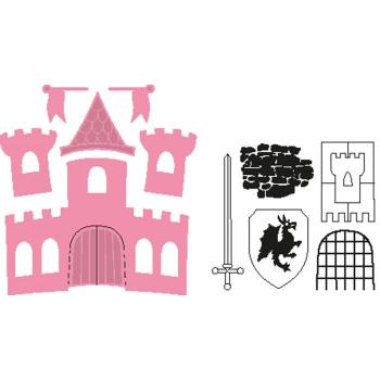 Marianne Design -  Collectables Präge- und Stanzschablone Schloss