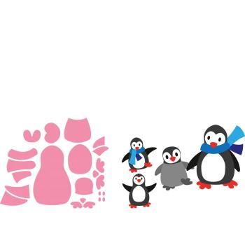 Marianne Design -  Collectables Präge- und Stanzschablone Pinguine