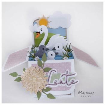 Marianne Design -  Collectables Präge- und Stanzschablone Eline's Schwan