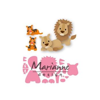 Marianne Design -  Collectables Präge- und Stanzschablone Eline's Löwe