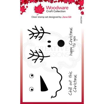 Woodware Festive Faces  Clear Stamps - Stempel 