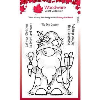Woodware Seasonal Gnome  Clear Stamps - Stempel 