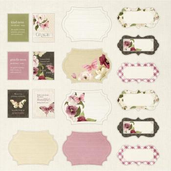 Crafters Companion - Bloom with Grace - 12" Paper Pack