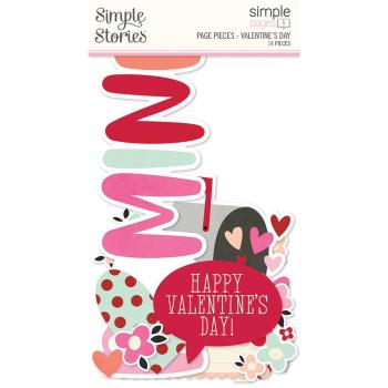 Simple Stories Simple Pages Pieces Valentine's Day (15905)   -  Stanzteile