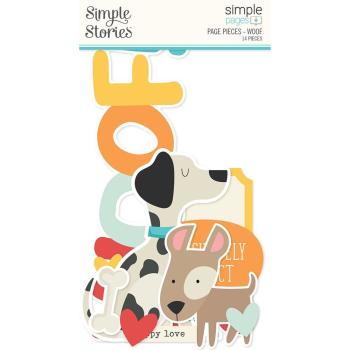 Simple Stories Simple Pages Pieces Woof (15930)   -  Stanzteile