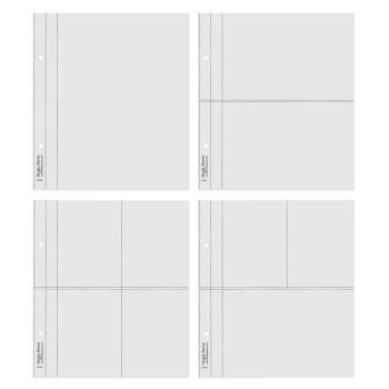 Simple Stories SN@P! Flipbook Page Refills - Schutzhüllen - Multi 6x8 Inch 