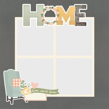 Simple Stories Simple Pages Pieces Home (15926)   -  Stanzteile