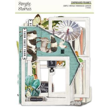 Simple Stories - Vintage Farmhouse Garden - Chipboard Frames