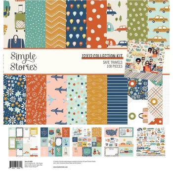 Simple Stories Simple  Safe Travels Collection  Kit