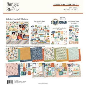 Simple Stories Simple  Safe Travels Collector's  Essential Kit
