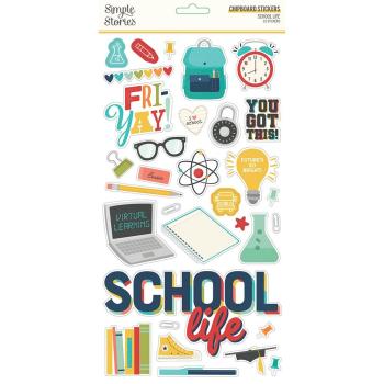 Simple Stories - School Life - Chipboard Sticker 