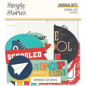 Simple Stories Simple  School Life Journal   Bits & Pieces -  Stanzteile