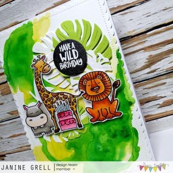 Janes Doodles " Wild" Clear Stamp - Stempelset