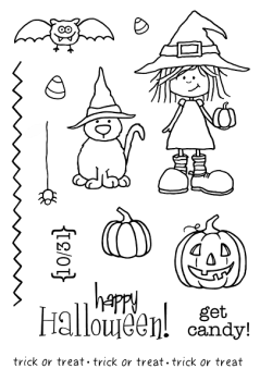 Janes Doodles " Winnie" Clear Stamp - Stempelset