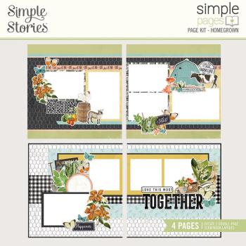 Simple Stories  Homegrown Simple Pages Kit - Bits & Pieces