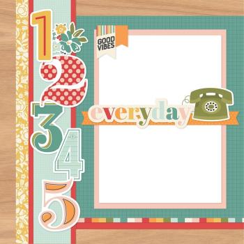 Simple Stories  Happy Together Simple Pages Kit - Bits & Pieces