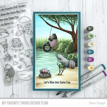 My Favorite Things Stempelset "Swimming Hole Friends" Clear Stamp Set