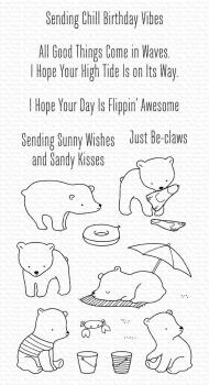 My Favorite Things Stempelset "Beach Bear" Clear Stamp Set
