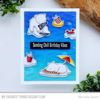 My Favorite Things Stempelset "Beach Bear" Clear Stamp Set